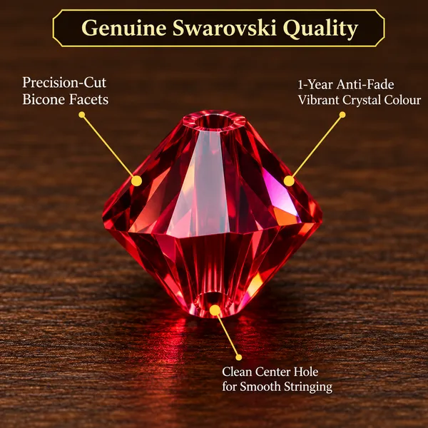 Genuine_Swarovski_Multicolour_Bicone_Crystal_Beads_|_6mm_|_36_Pcs