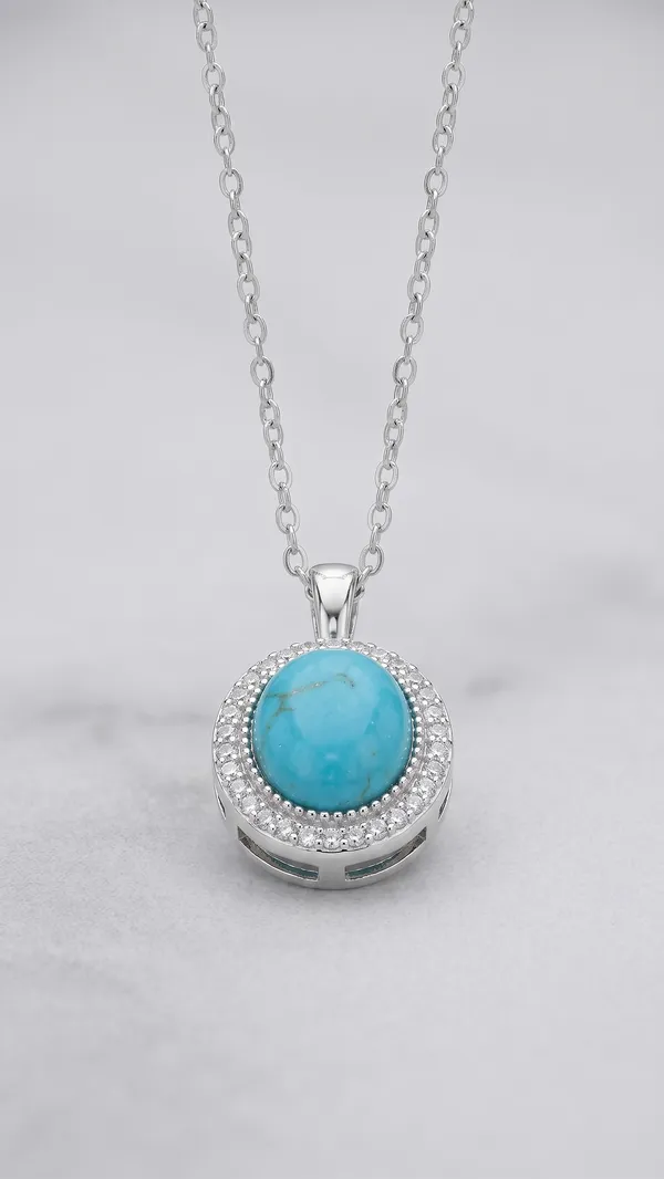 The_Blue_Summons_-_SIlver_|_Silver_Plated_Turquoise_Halo_Anti_Tarnish_Necklace__|_1_Piece