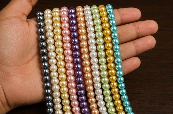 Mix_Colour_Pearl_Beads_|_4/6/8mm_|_10_Strands_of_Different_Colours_(16_inches/strand)