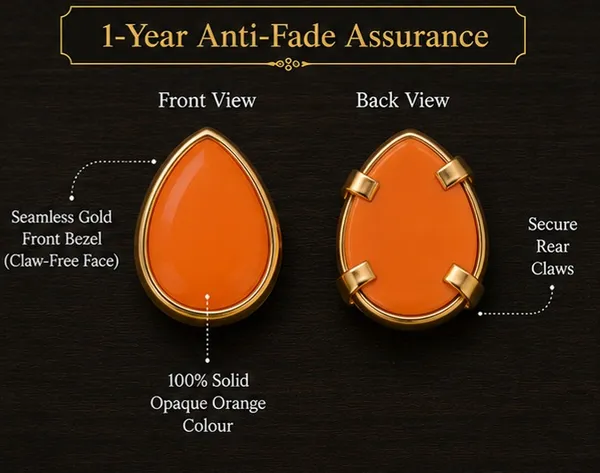 Opaque_Orange_Kundan_Teardrop_Stones_|_4x6mm_|_400_Pcs_|_Sticking_Purpose