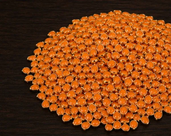 Opaque_Orange_Kundan_Teardrop_Stones_|_4x6mm_|_400_Pcs_|_Sticking_Purpose