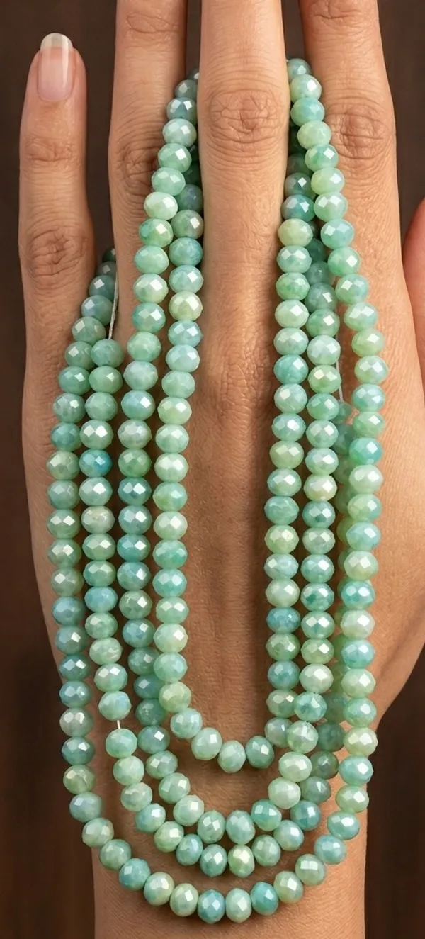 Green_Faceted_Glass_Beads_|_8mm_|_5_strands_x_60_beads_each_(Total_300_beads)