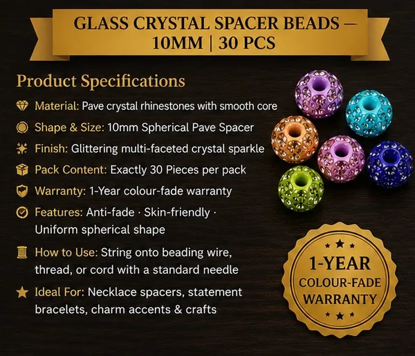 Multi_Colour_Glass_Spacer_Beads_|_10mm_|_Pack_of_30_pieces
