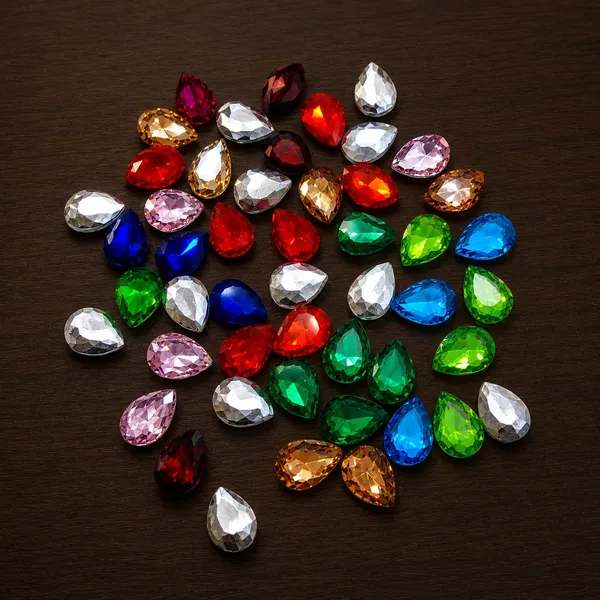 Mix_Colours_Teardrop_Glass_Rhinestone_Stones_|_6x10mm_|_10x14mm_|_13x18mm_|_50_Pieces