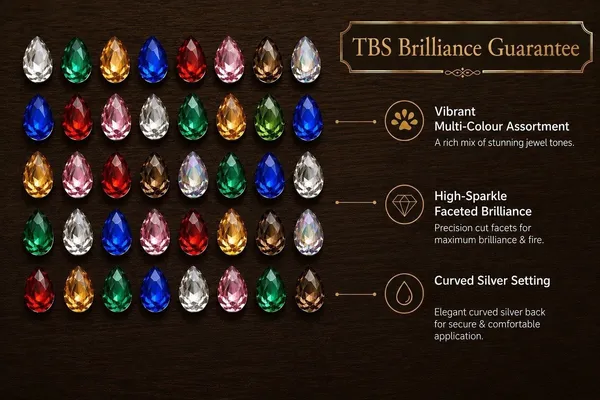 Mix_Colours_Teardrop_Glass_Rhinestone_Stones_|_6x10mm_|_10x14mm_|_13x18mm_|_50_Pieces