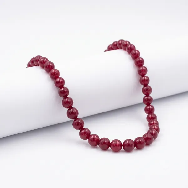 Ruby_Quartz_Healing_Beads_|_8mm_|_1_Strand_(15_Inches)