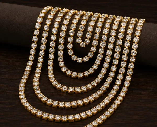 Gold_Plated_Rhinestone_Cup_Chain_|_White_Stones_|_10_Metres