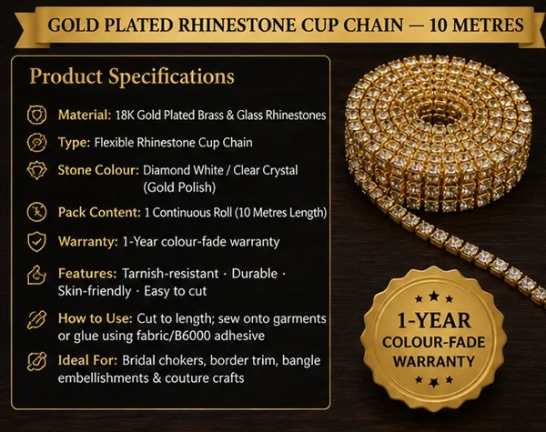 Gold_Plated_Rhinestone_Cup_Chain_|_White_Stones_|_10_Metres