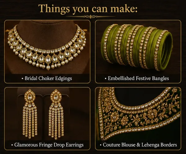 Gold_Plated_Rhinestone_Cup_Chain_|_White_Stones_|_10_Metres