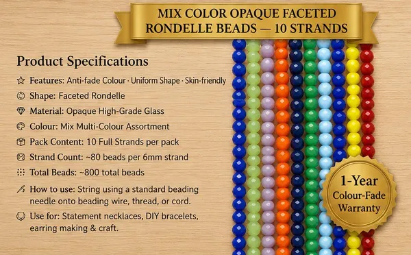 Multi_Colour_Faceted_Rondelle_Glass_Beads_|_8mm_|_10_strands_x_60_beads_(Total_600_beads)