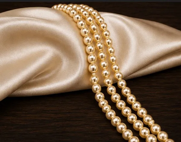 Light_Golden_Lustre_Pearl_Beads_|_4,6,8mm_|_3_lines_(16_inches)