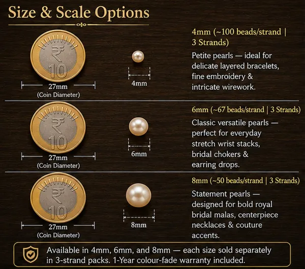 Light_Golden_Lustre_Pearl_Beads_|_4,6,8mm_|_3_lines_(16_inches)