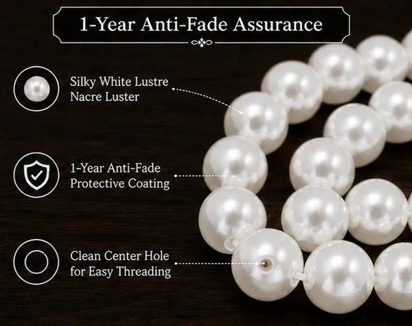 White_Lustre_Pearl_Beads_|_4,6,8mm_|_3_Lines_(16_inches_each)