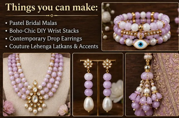 Pastel_Lavender_Faceted__Glass_Beads_8mm_|_5_Strands_(60_Beads/Strand)