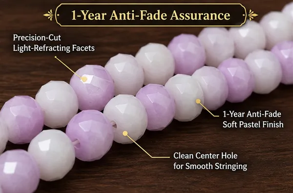 Pastel_Lavender_Faceted__Glass_Beads_8mm_|_5_Strands_(60_Beads/Strand)