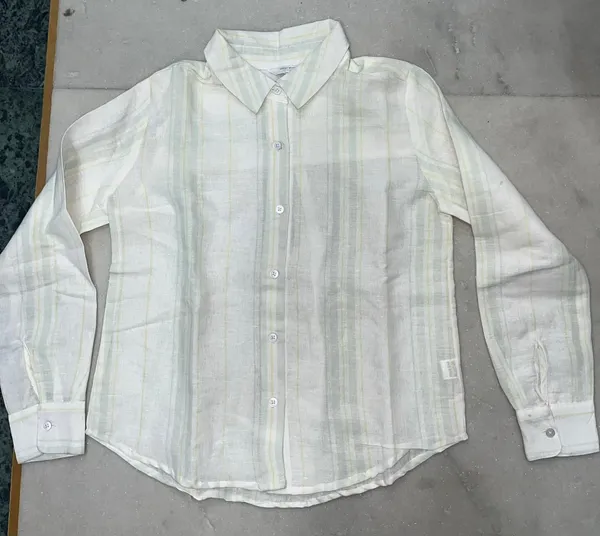 White_Checkered_Full_Sleeve_Casual_Shirt