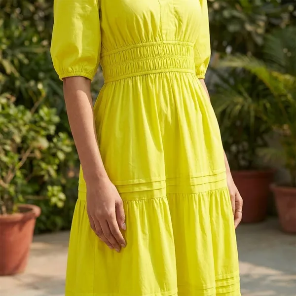 Women_Yellow_Tiered_Maxi_Dress_With_Smocked_Waist