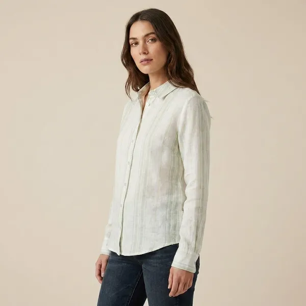 White_Checkered_Full_Sleeve_Casual_Shirt