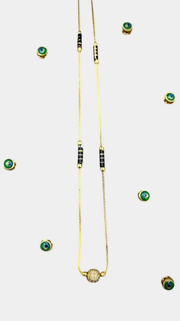Modern_Gold-Toned_Ragini_Short_Mangalsutra