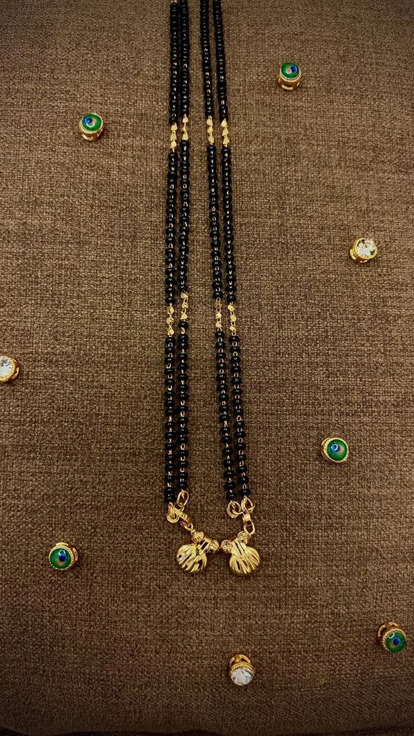 Black_Beaded_double_layer_short_Mangalsutra