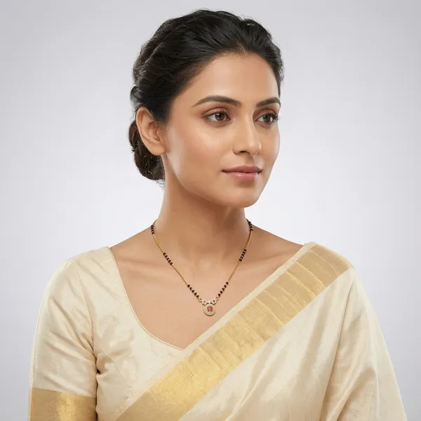 Traditional_Gold-Toned_Sai_Short_Mangalsutra