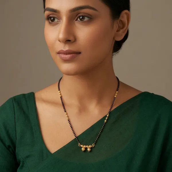 Traditional_Black_and_Gold_Beaded_Short_Mangalsutra