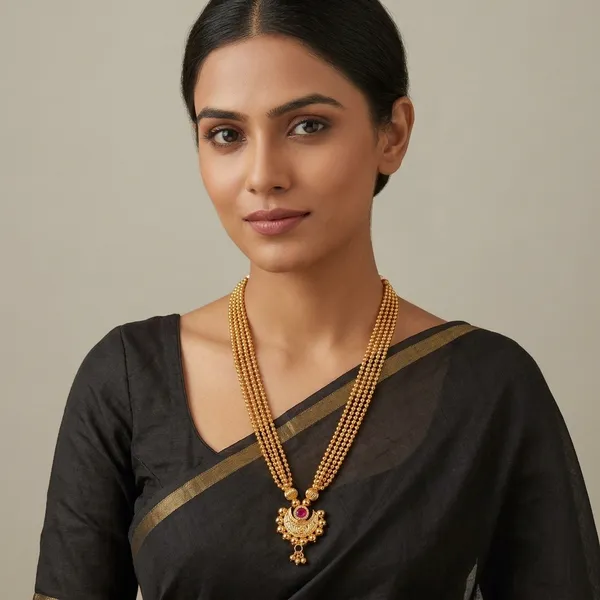 Traditional_Multi-Strand_Gold-Toned_Beaded_Chandani_Tushi