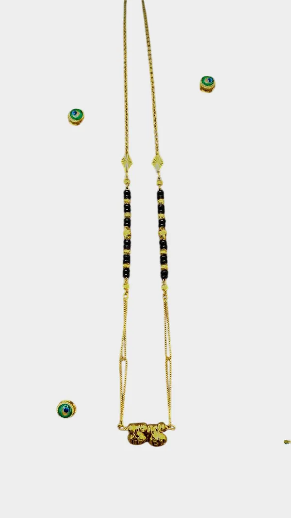 Traditional_Black_Bead_Gold_Chain_Vati_Short_Mangalsutra