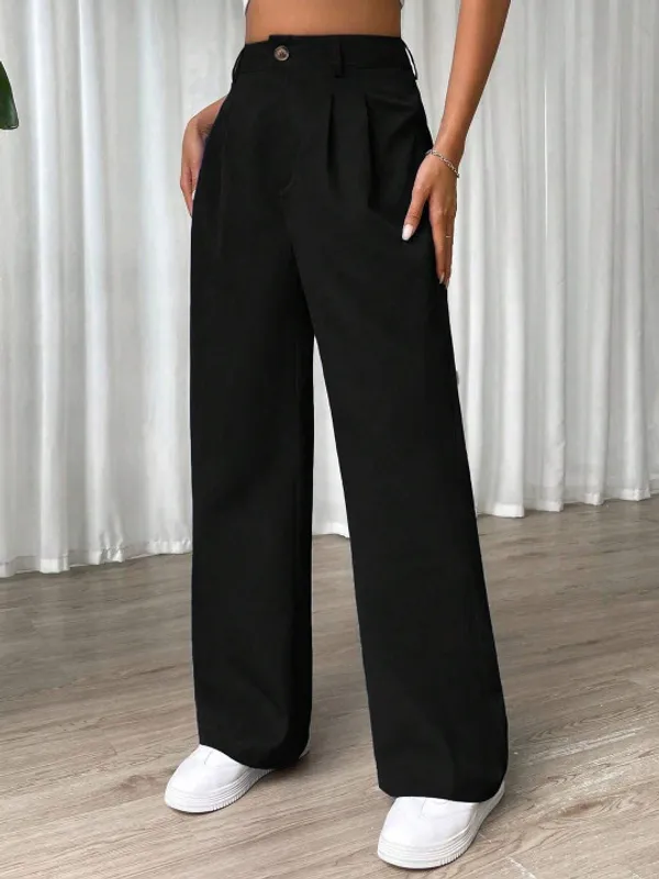 Womens_Black_Wide_Leg_High_Waist_Trousers_With_Button_Closure