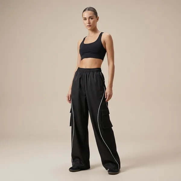 Womens_Black_Track_Pants_With_White_Piping
