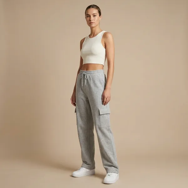 Womens_Grey_Cargo_Joggers_With_Side_Pockets