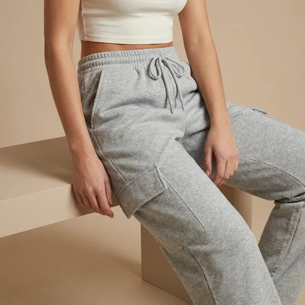 Womens_Grey_Cargo_Joggers_With_Side_Pockets