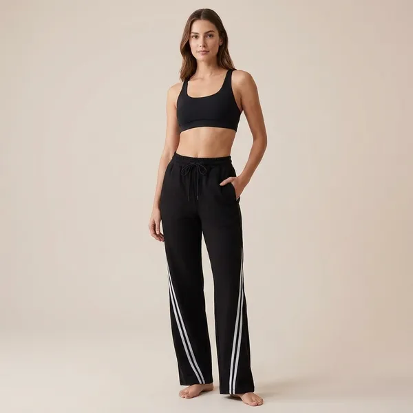 Womens_Black_Track_Pants_With_White_Side_Stripes