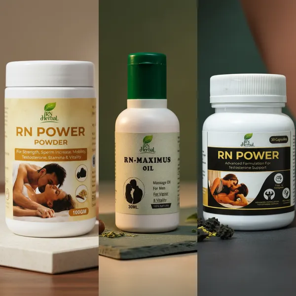 Testosterone_Strength_&_Vitality_Capsules_&_Maximus_Male_Vitality_Herbal_Massage_Oil_30Ml_&_Power_Strength_&_Stamina_Herbal_Powder_100G_(Combo_of_3)