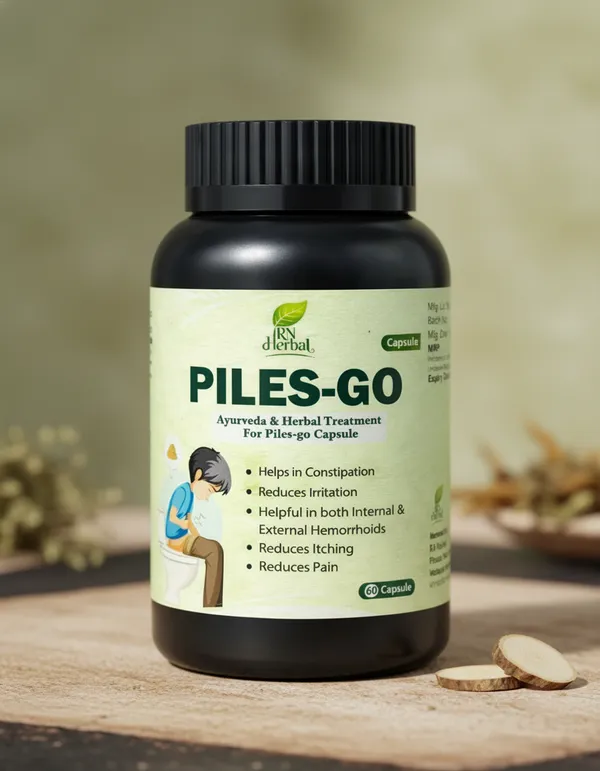 Piles_Go_Hemorrhoid_Relief_Capsules_60_Caps_&_Piles_Go_Ayurvedic_Hemorrhoid_Relief_Oil_60Ml_(Combo_of_2)