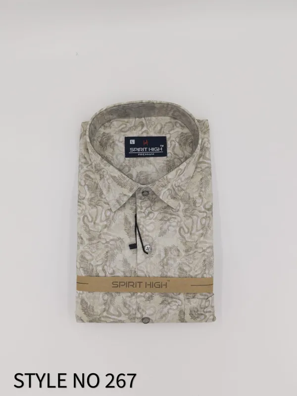 Green_100%_Cotton_Formal_Shirt_For_Men