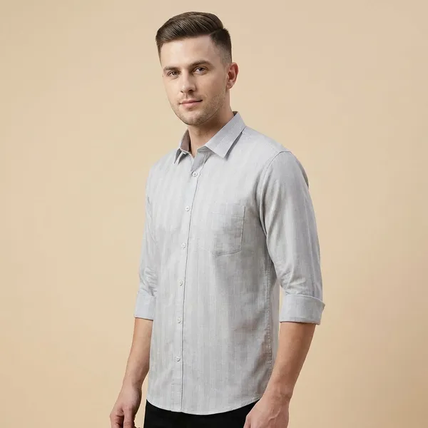 Grey_Cotton_Satin_Blend_Formal_Shirt_For_Men