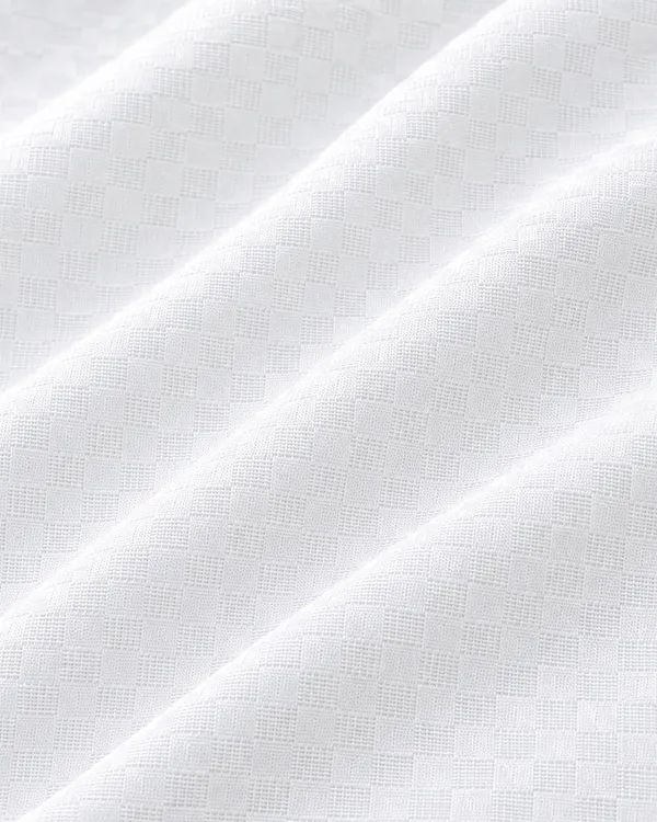 White_Casual_Fit_Button_Down_Shirt_For_Men