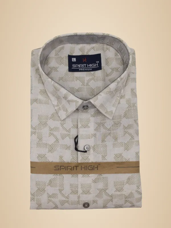 Beige_Cotton_Blend_Formal_Shirt_For_Men
