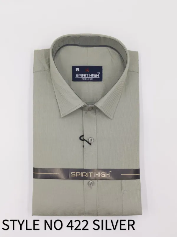 Sage_Green_Cotton_Lycra_Formal_Shirt_For_Men