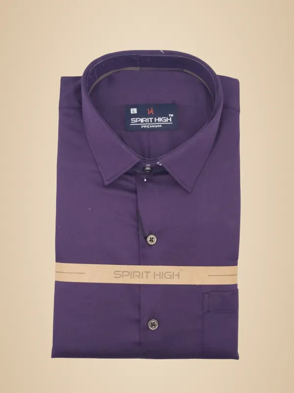 Purple_Cotton_Jacquard_Formal_Shirt_For_Men