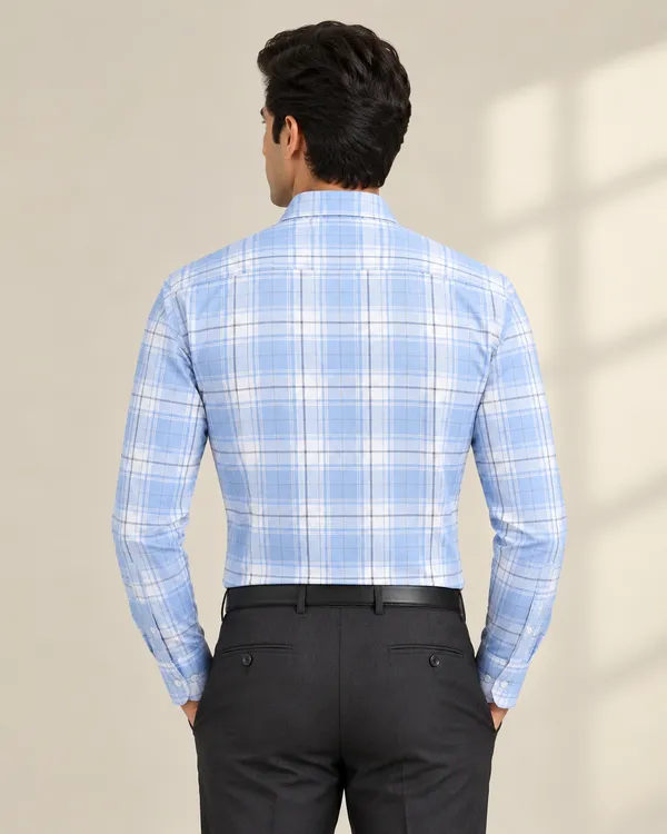 Blue_Checked_Full_Sleeve_Shirt_For_Men