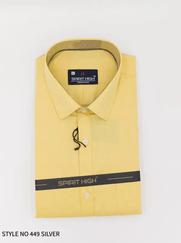 Yellow_Cotton_Blend_Formal_Shirt_For_Men