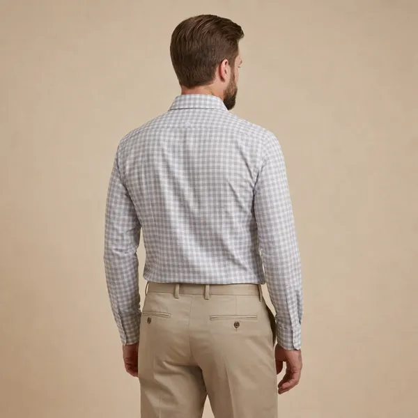 Grey_Cotton_Blend_Formal_Shirt_For_Men