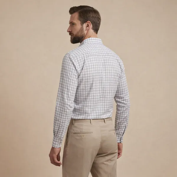 Grey_Cotton_Blend_Formal_Shirt_For_Men