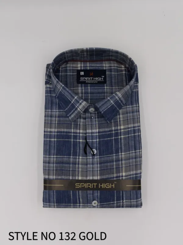 Blue_Silver_Checks_Formal_Shirt_For_Men