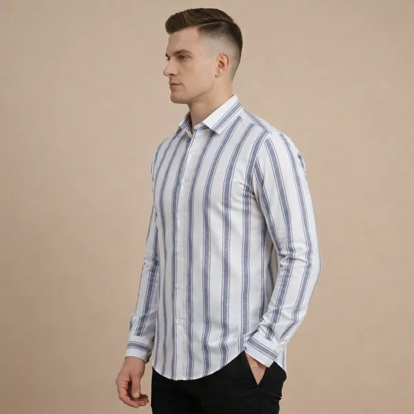 White_Cotton_Blend_Formal_Shirt_For_Men