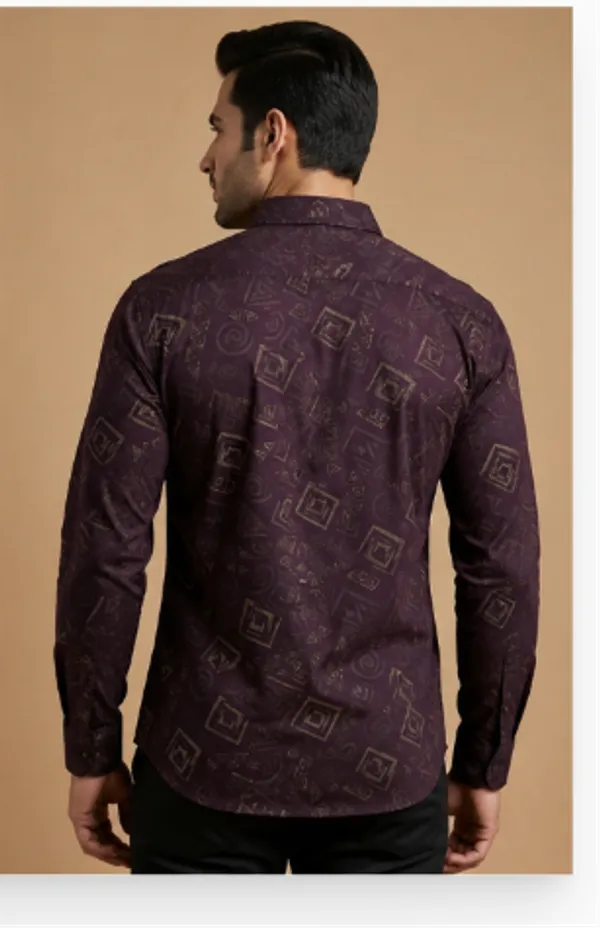 Wine_Cotton_Formal_Shirt_For_Men