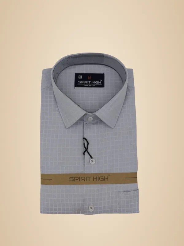 Grey_Cotton_Blend_Formal_Shirt_For_Men