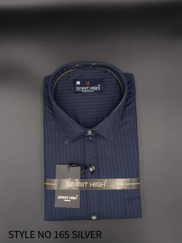 Navy_Blue_Linen_Formal_Shirt_For_Men